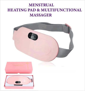 Portable Menstrual Heating Pad Belt for Women – Electric Period Pain Relief Massager